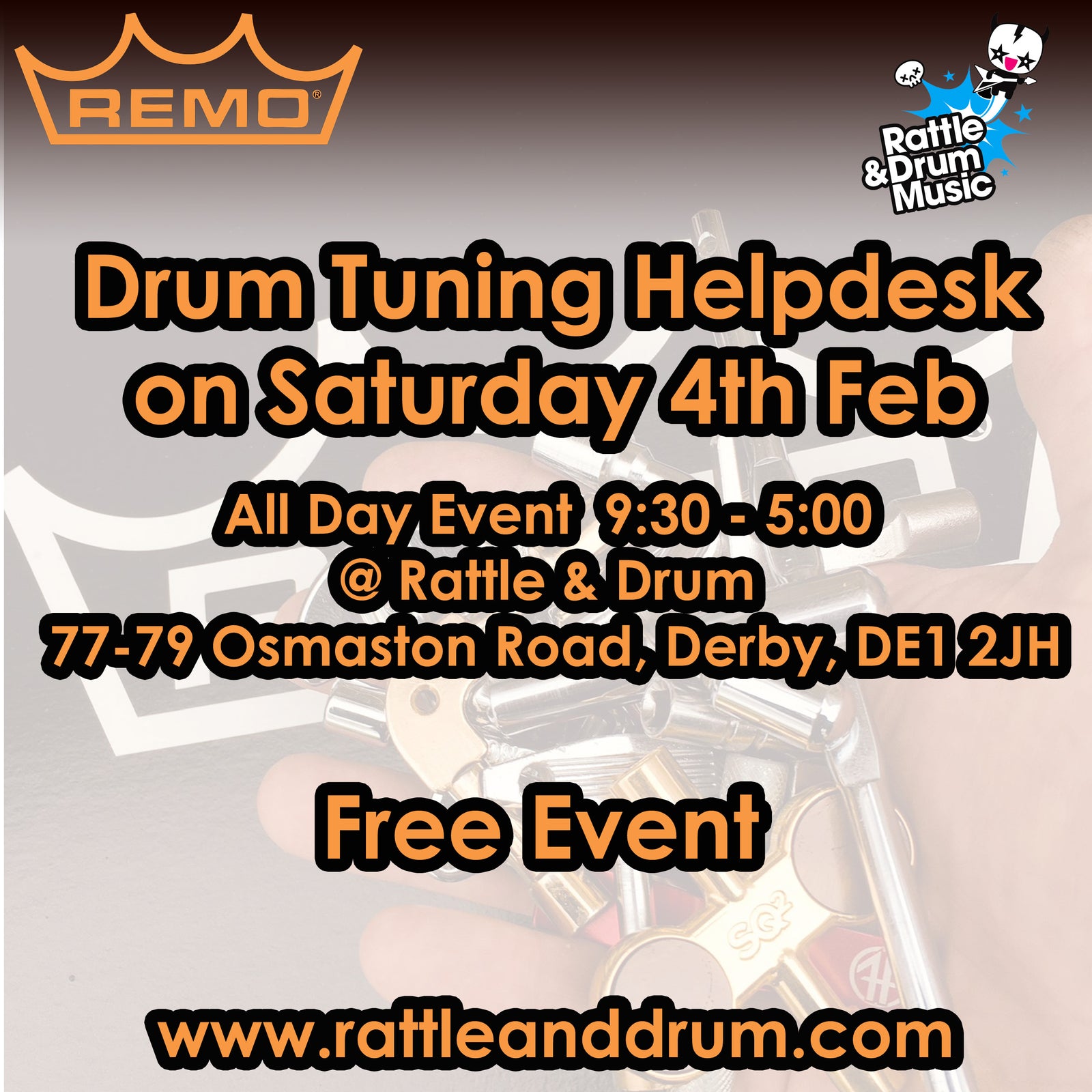 Remo Drum Tuning Workshop