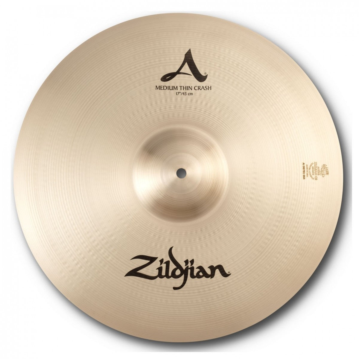 Zildjian A 17" Medium Thin Crash