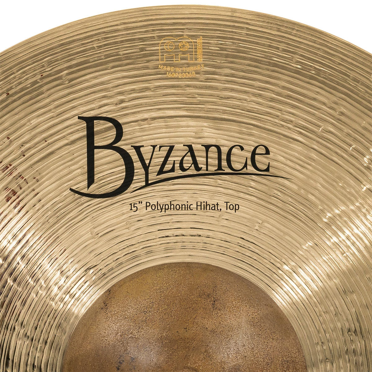 Meinl Byzance Brilliant 15" Polyphonic Hi-Hat Cymbals