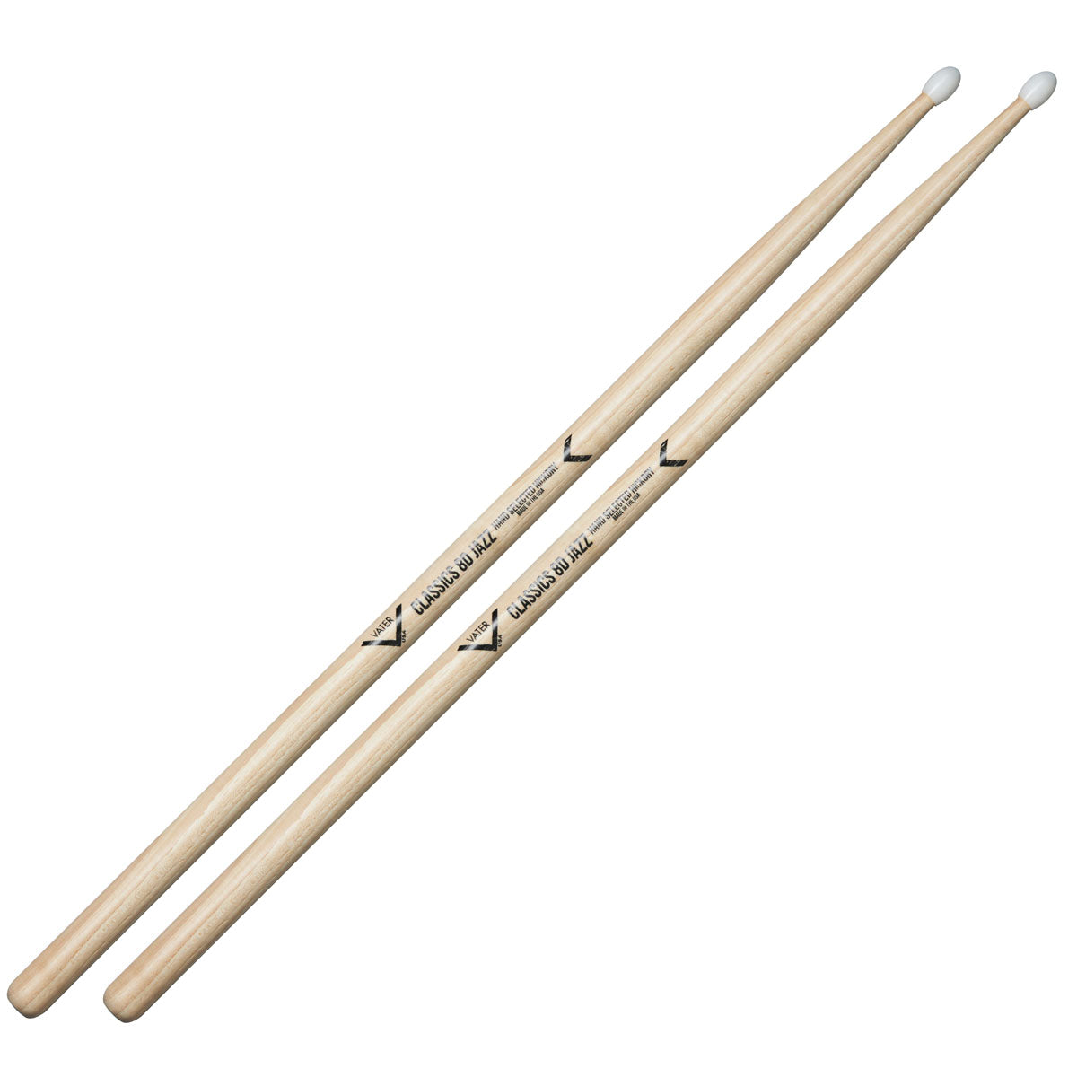 Vater American Hickory Classics 8D Jazz - Nylon Tip