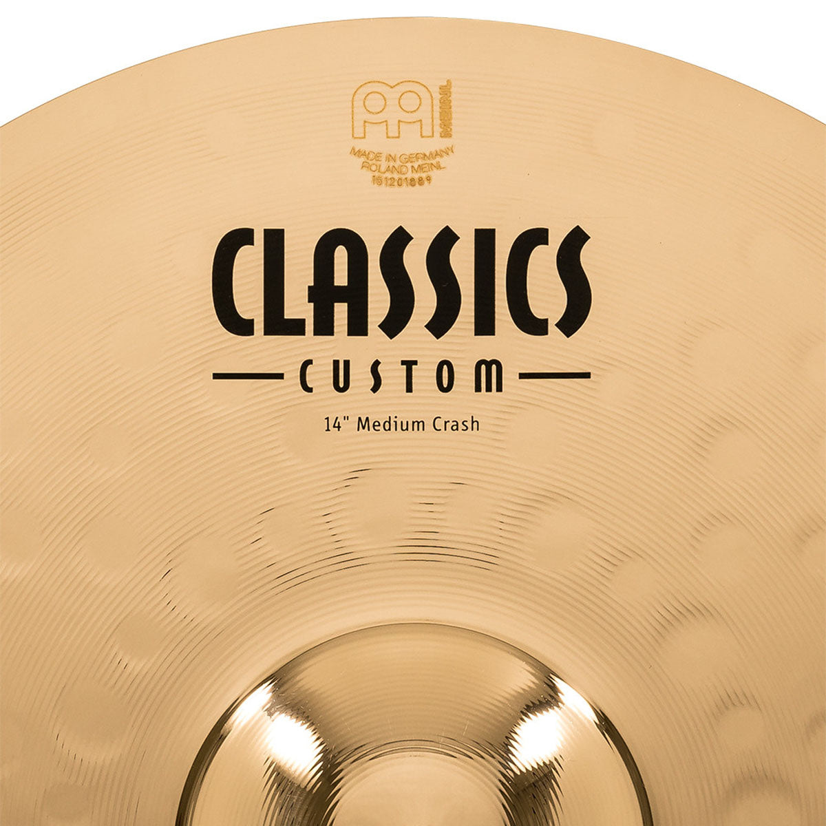 Meinl Classics Custom Brilliant 14" Medium Crash