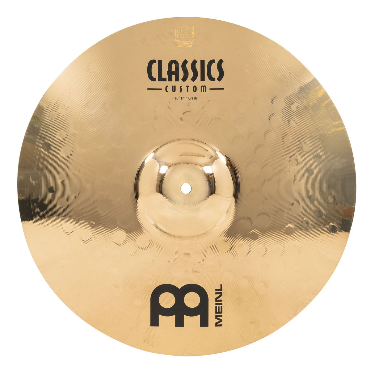 Meinl Classics Custom Brilliant 16" Thin Crash