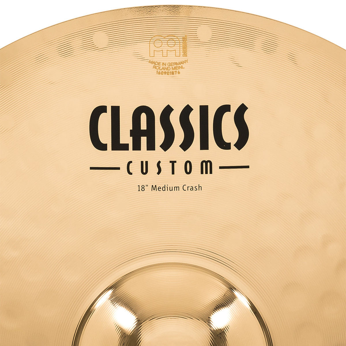 Meinl Classics Custom Brilliant 18" Medium Crash