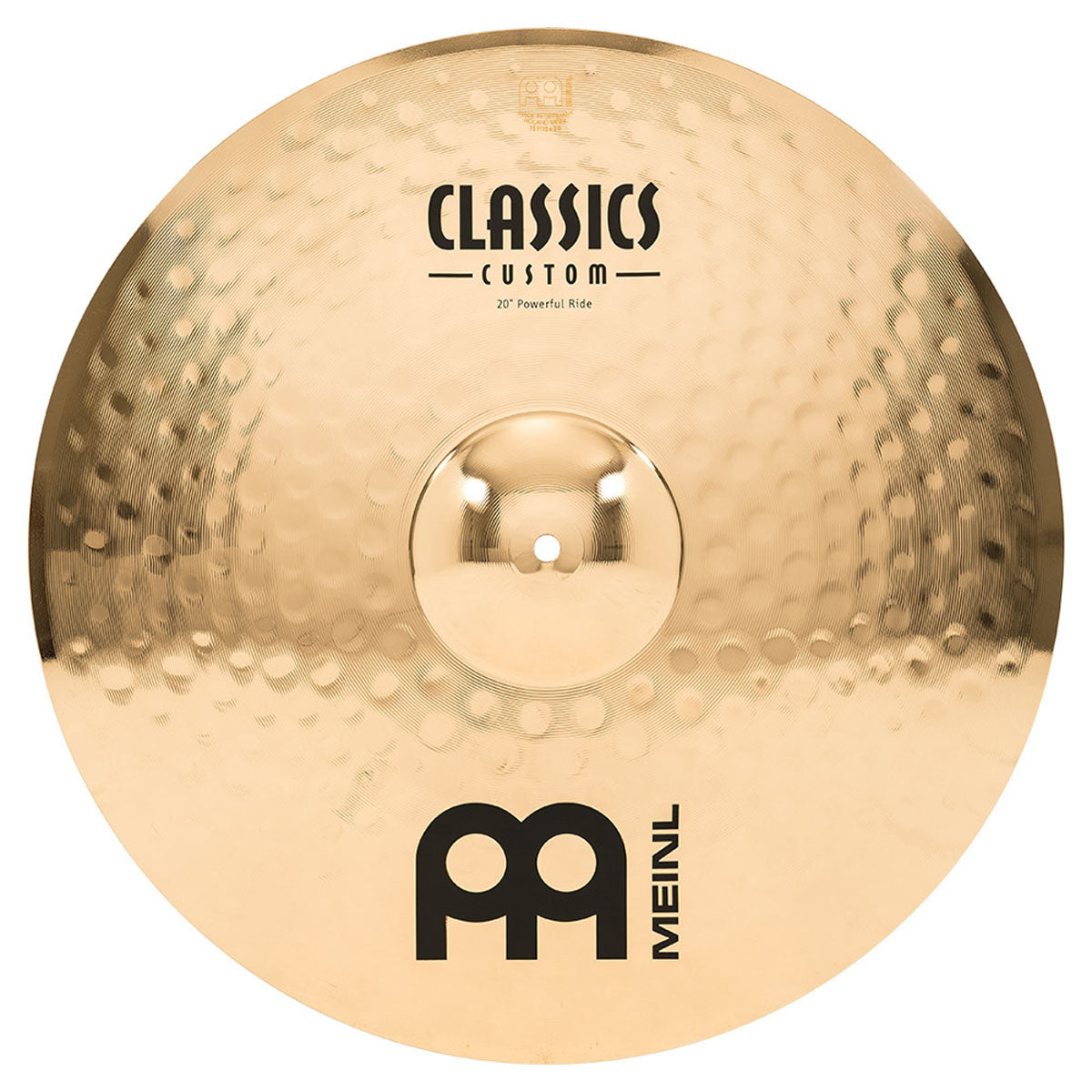 Meinl Classics Custom Brilliant 20" Powerful Ride