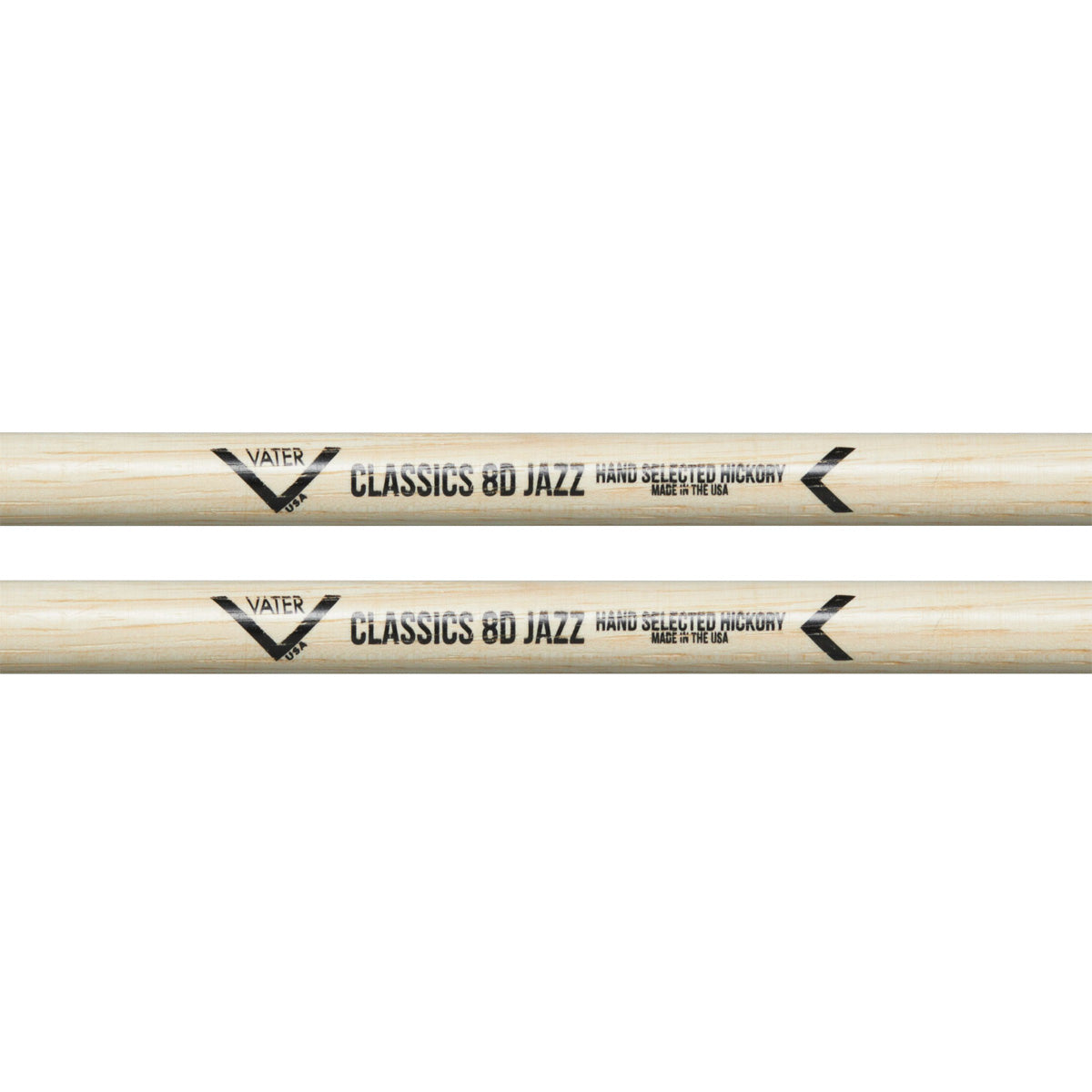 Vater American Hickory Classics 8D Jazz - Wood Tip