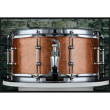 Primas Custom Shop 14"x6.5" White Oak/Padauk Snare Drum in Crystal Copper
