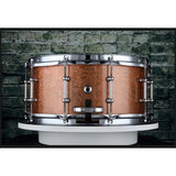 Primas Custom Shop 14"x6.5" White Oak/Padauk Snare Drum in Crystal Copper