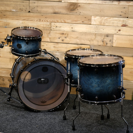 Pre-Owned Mapex Saturn V Drum Kit in Deep Water Maple Burl
