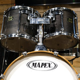 Pre-Owned Mapex Mars Pro Series Drum Kit in Trans Midnight Black