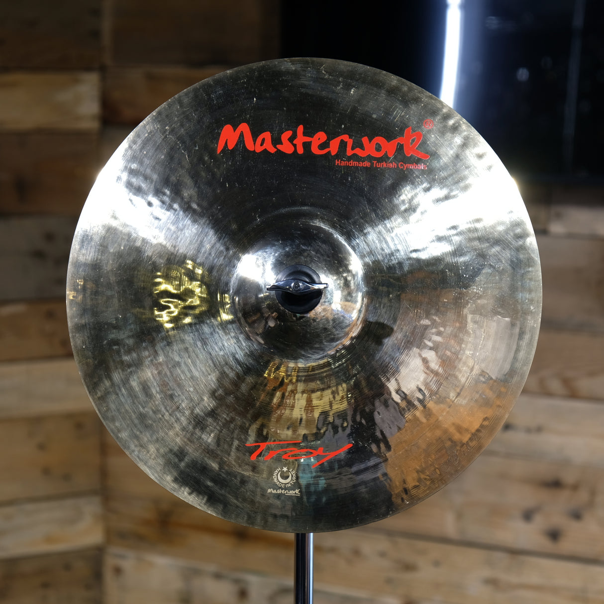 Pre-Owned Masterwork Troy 14" Brilliant Crash