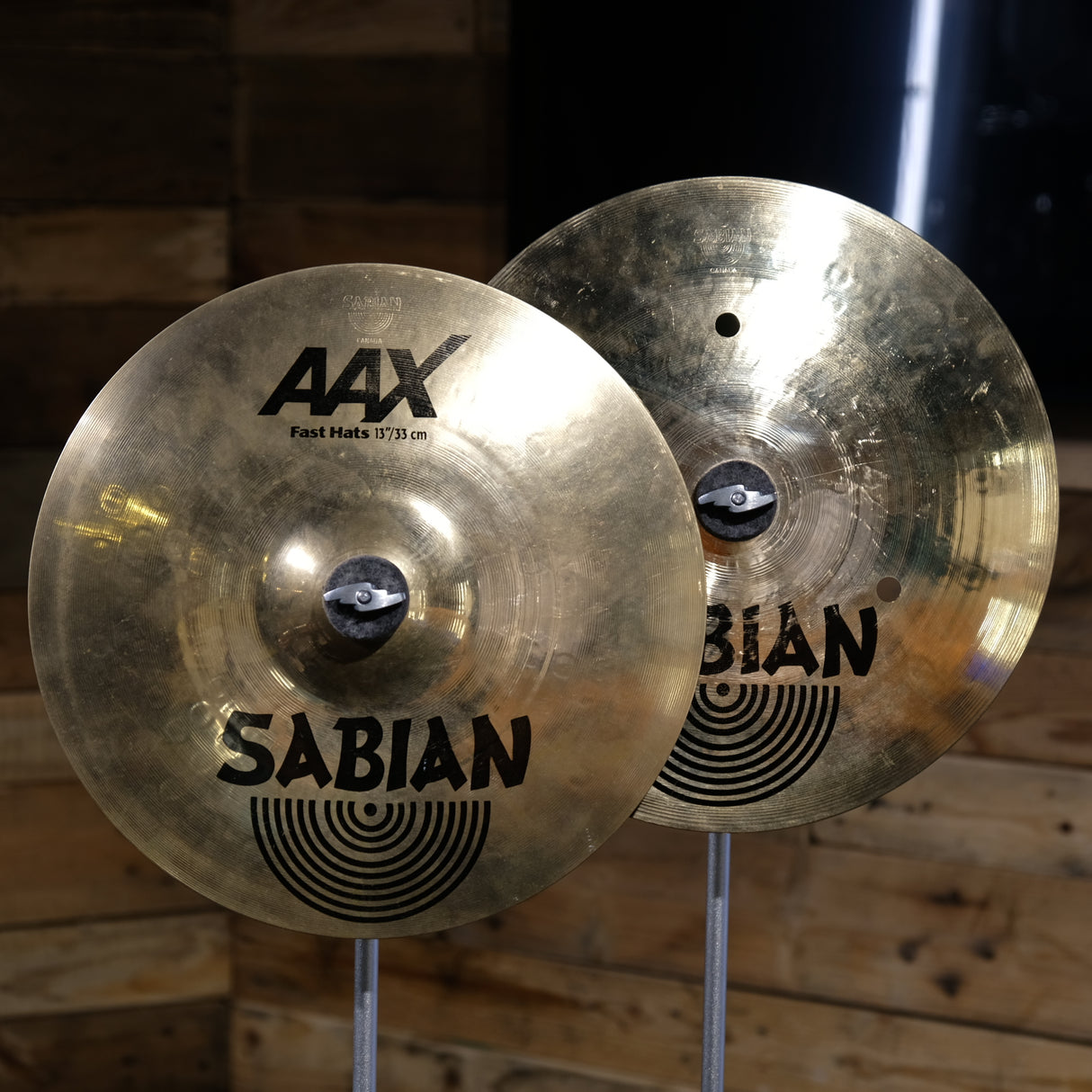 Pre-Owned Sabian AAX 13" Fast Hi Hats