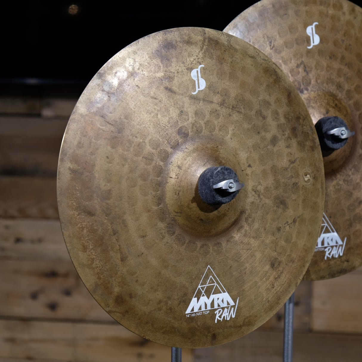 Pre-Owned Stagg Myra Raw 14" Hi Hats