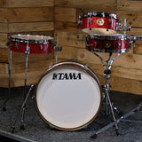 Pre-Owned Tama Club-JAM Pancake Kit Shell Pack in Burnt Red Mist w/Cases