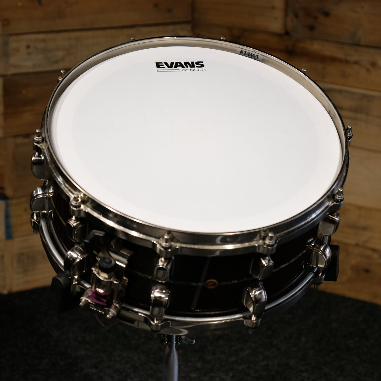 Pre-Owned Tama Starclassic 14"x6" G-Maple Snare in Cherry Black (MIJ)