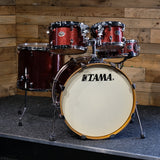 Pre-Owned Tama Silverstar Shell Pack in Vintage Burgundy Sparkle