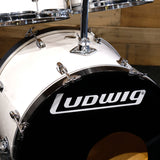 Pre-Owned Ludwig Rocker 4 Piece Shell Pack in White