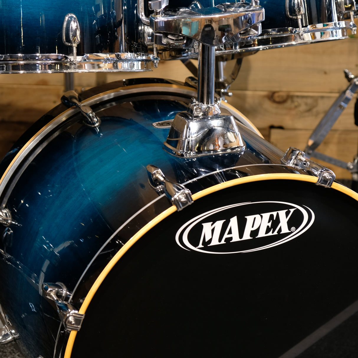 Pre-Owned Mapex M Birch Series Drum Kit in Back Forrest Sapphire