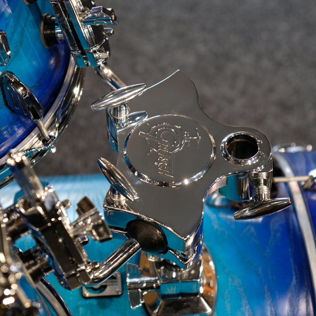 Pre-Owned British Drum Company Legend Club 20 Shell Pack in Fistral Blue