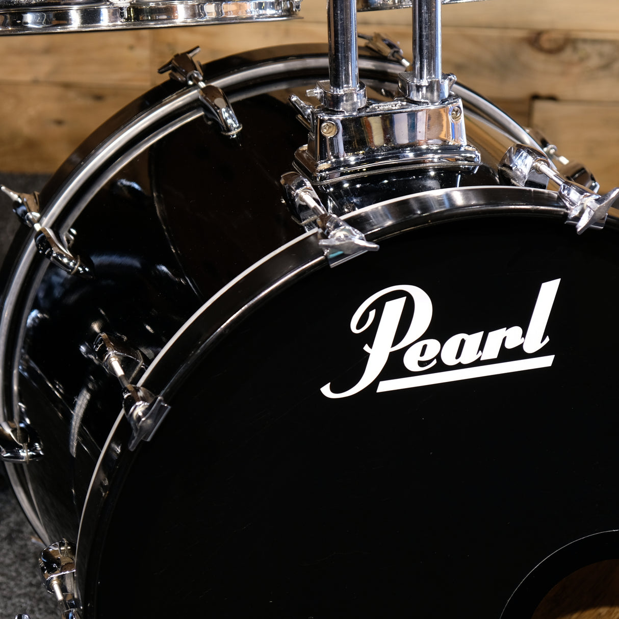 Pre-Owned Pearl Masters Studio Shell Pack In Piano Black