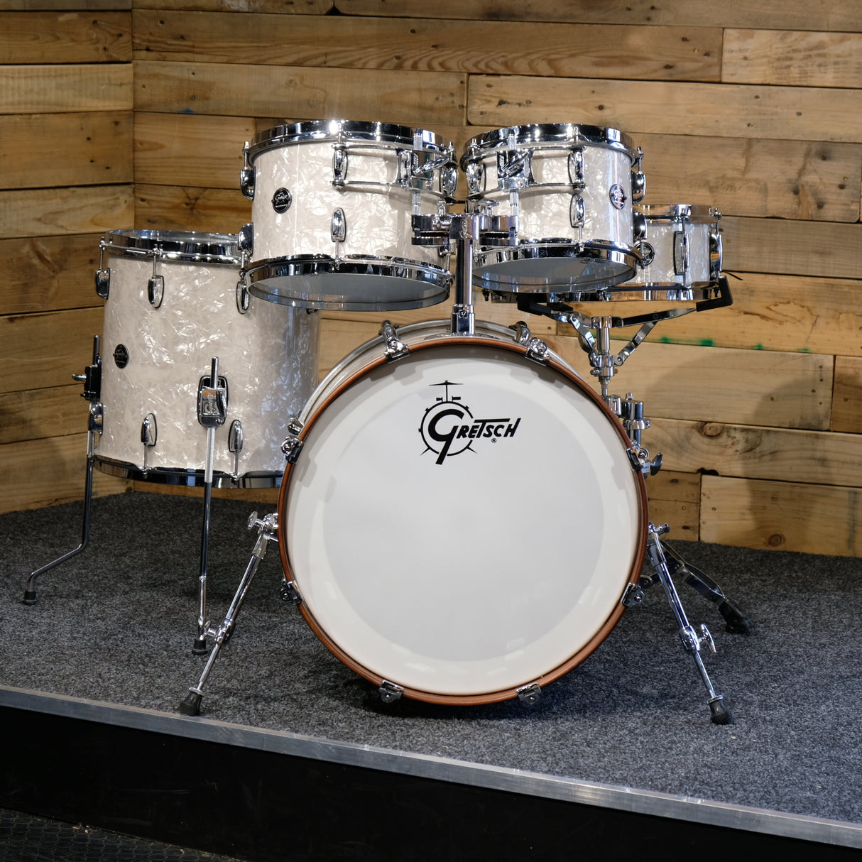 Pre-Owned Gretsch Renown 20" Fusion - White Marine