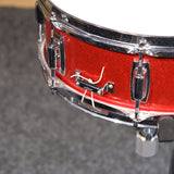 Pre-Owned Ludwig Standard 14"x5" Snare Drum in Red Sparkle