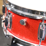 Pre-Owned Ludwig Standard 14"x5" Snare Drum in Red Sparkle