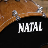 Pre-Owned Natal Café Racer 22″/18" 7-piece Shell Pack in Champagne Sparkle