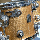 Pre-Owned Natal Café Racer 22″/18" 7-piece Shell Pack in Champagne Sparkle