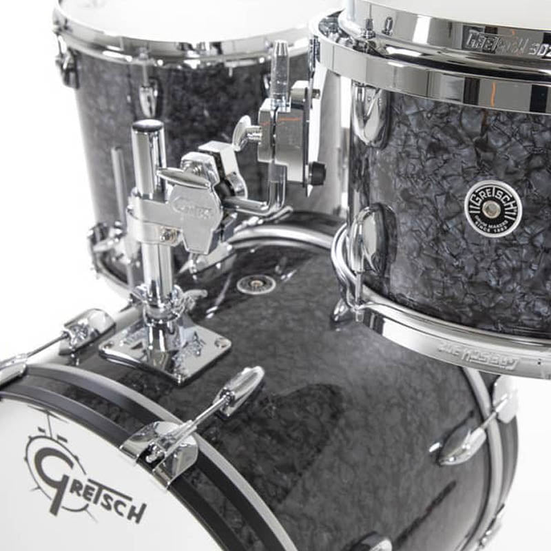 Gretsch USA Brooklyn Individual Shells in Deep Black Marine Pearl ...