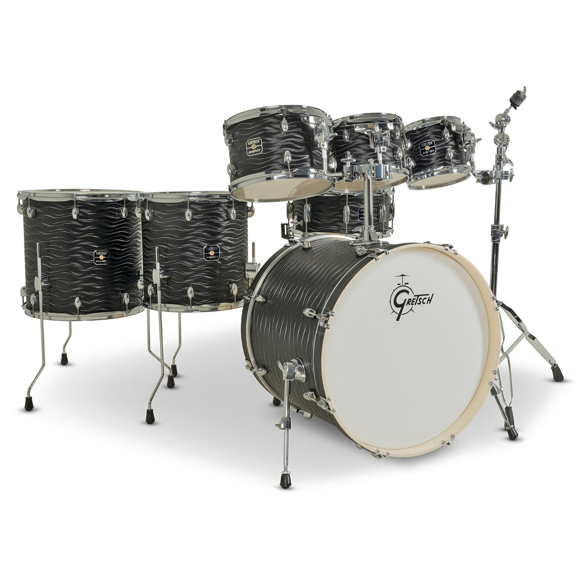 Gretsch Ltd. Edition Energy Shell Pack in Black Flame