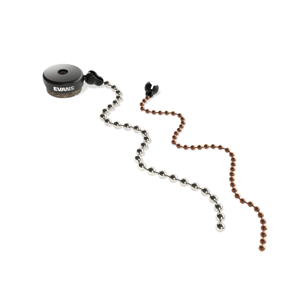 Evans Cymbal Sizzle w/ Two Chains