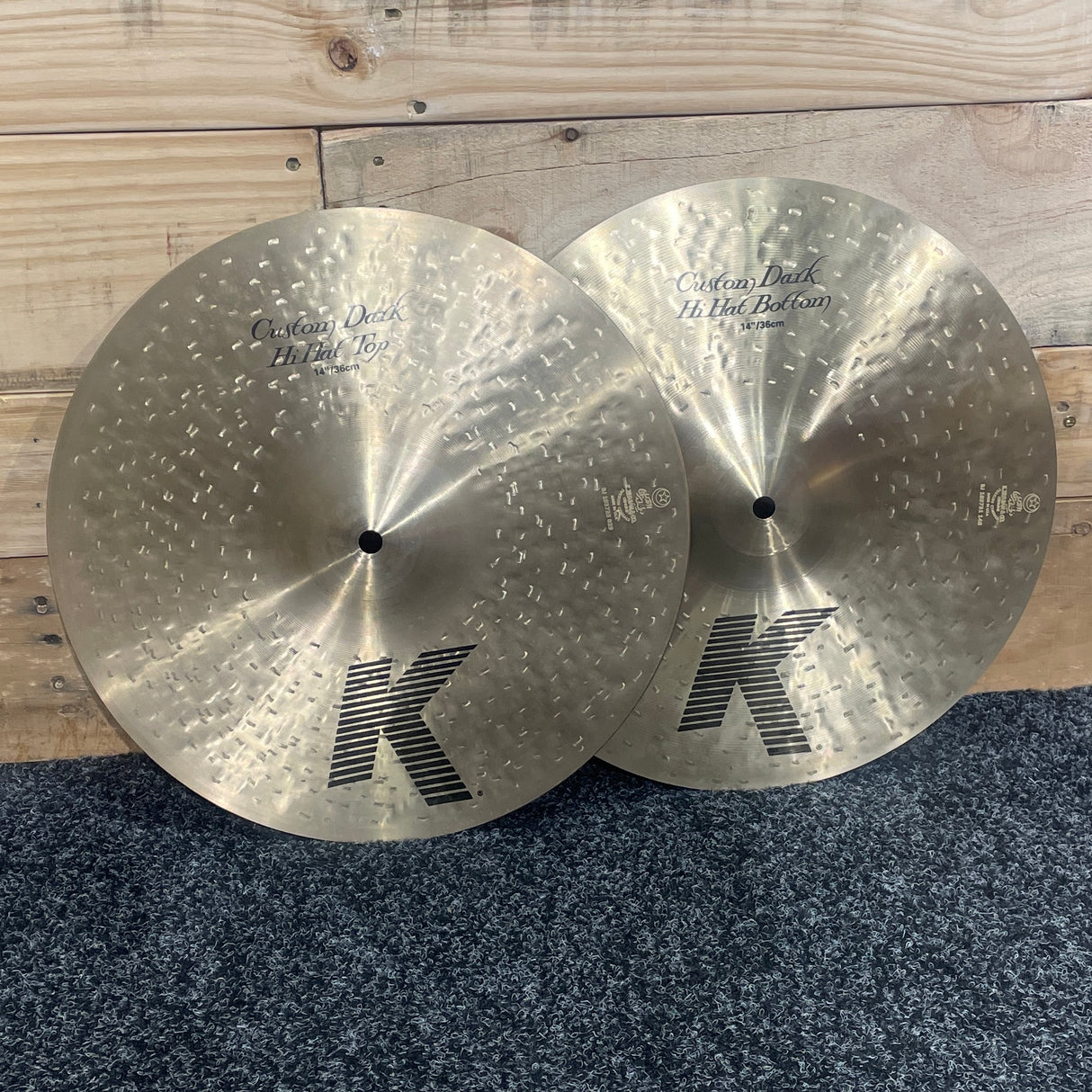 Pre-Owned Zildjian K Custom 14" Dark Hi-Hats **As New**