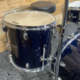 Mapex Tornado 4 Piece Drum Kit with Cymbals in Royal Blue