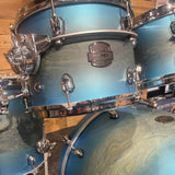 Pre-Owned Mapex Saturn Evolution Maple/Walnut Exotic 5 Piece in Azure Blue