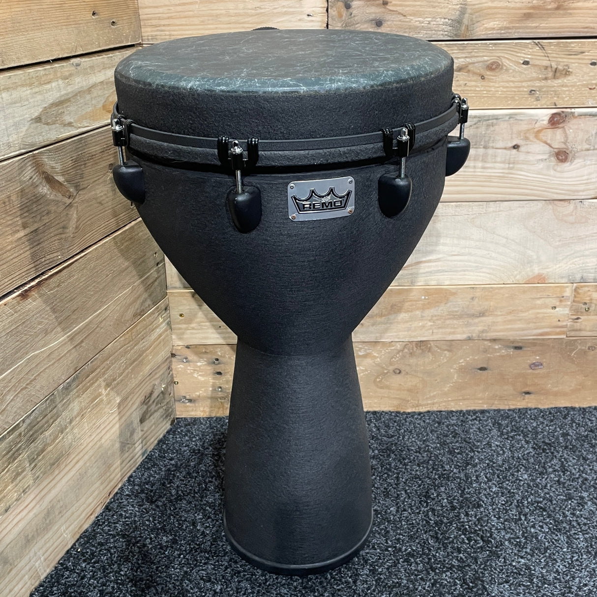 Pre-Owned Remo Mondo 14" Djembe - Black Earth