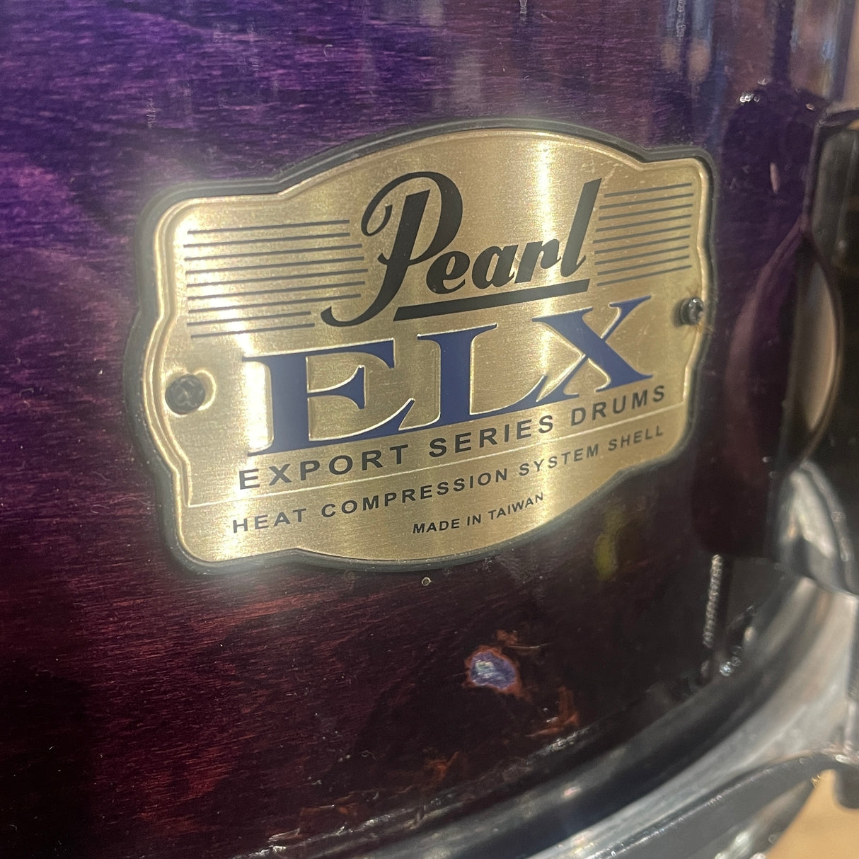 Pre-Owned Pearl ELX 14"x5.5" Snare Drum in Cobalt Mist