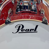 Pre-Owned Pearl Masters Maple Complete Shell Pack In Vermillion Sparkle