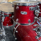 Pre-Owned Mapex Pro M Series Drum Kit in Trans Cherry Red