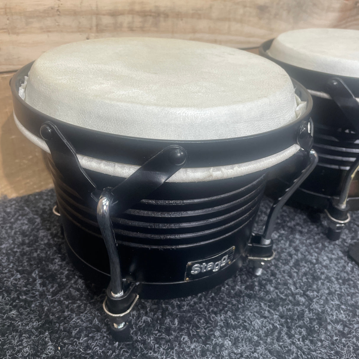 Pre-Owned Stagg Bongos in Black
