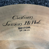 Pre-Owned Zildjian K Custom 14" Session Hi Hats