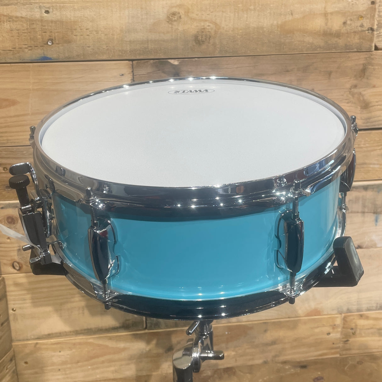 Pre-Owned Tama Club-JAM 13"x5" Snare Drum In Aqua Blue