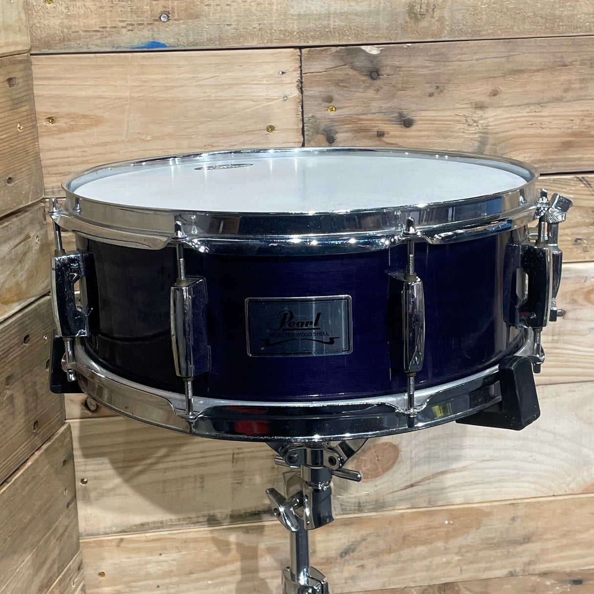 Pre-Owned Pearl 14"x5.5" Snare Drum in Purple