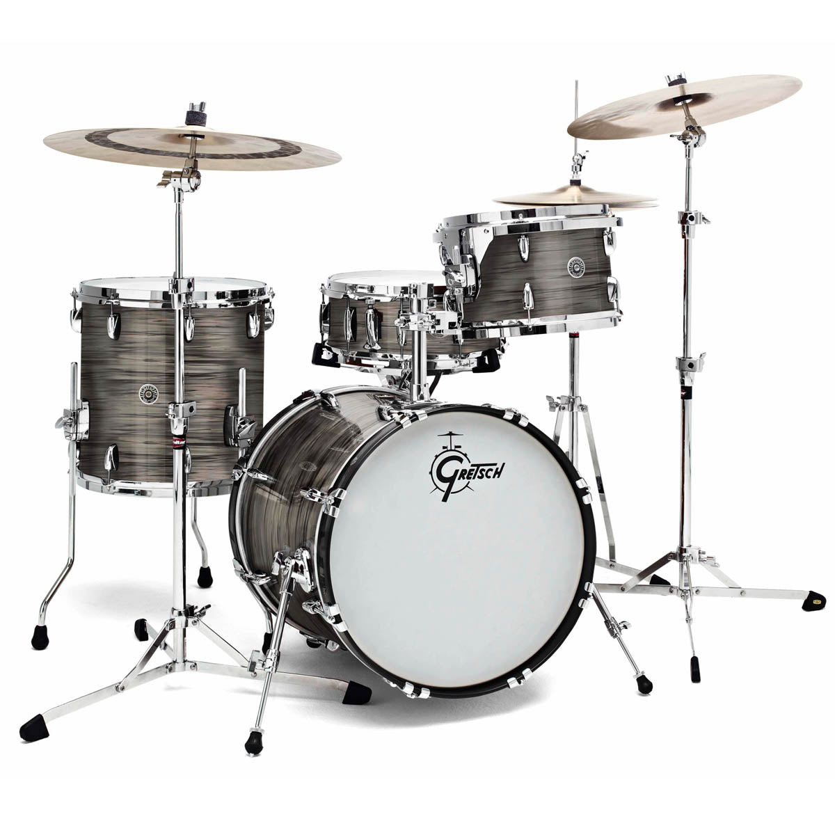 Gretsch USA Brooklyn Individual Shells in Grey Oyster