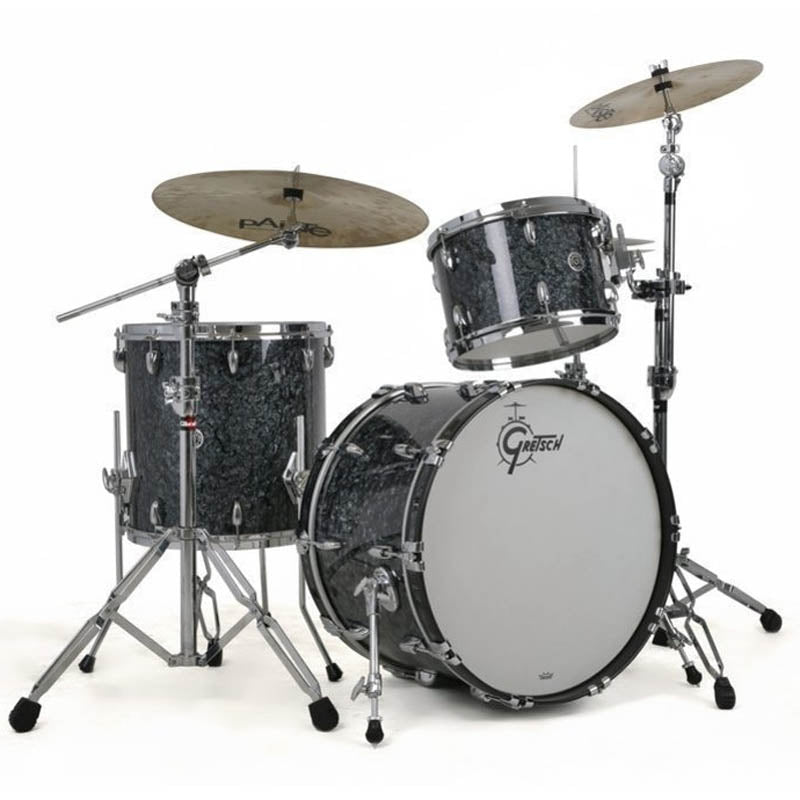 Gretsch USA Brooklyn Individual Shells in Deep Black Marine Pearl