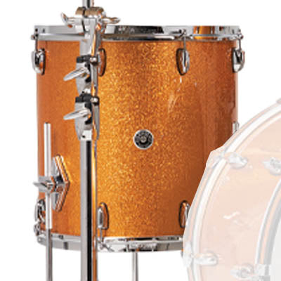 Gretsch USA Brooklyn Individual Shells in Gold Sparkle