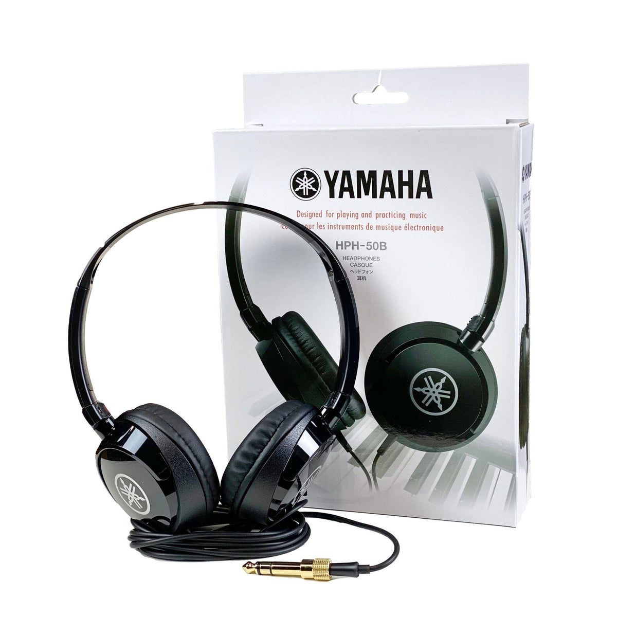 Yamaha HPH50B Headphones in Black