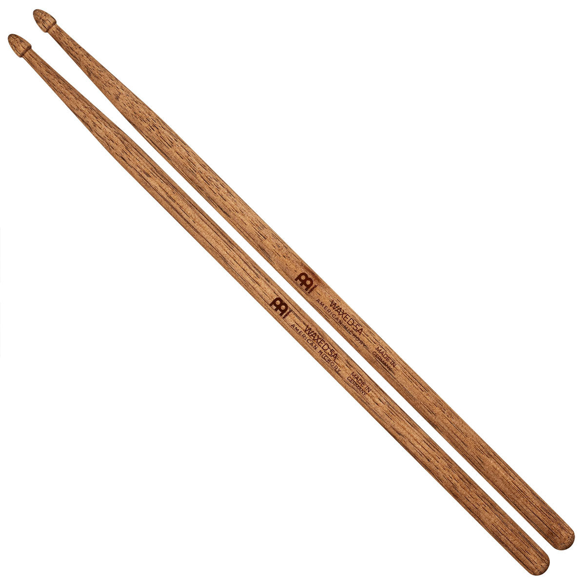 Meinl Waxed 5A Wood Tip Hickory Drumsticks