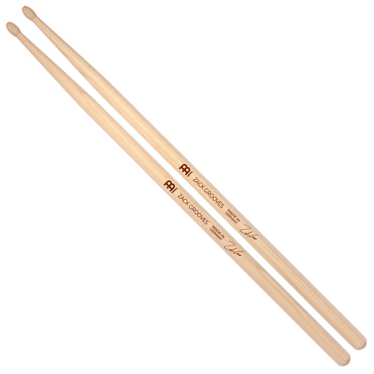 Meinl Zack Grooves Signature Wood Tip Drumsticks