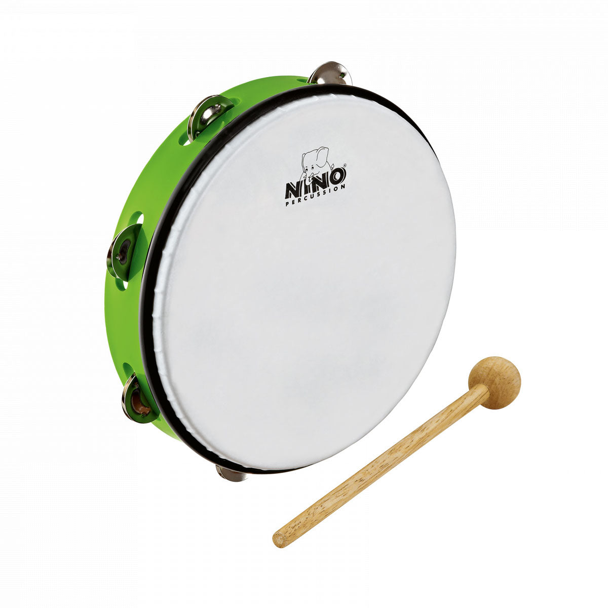 Nino Percussion 10" Tambourine in Various Colours
