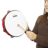 Nino Percussion 10" Tambourine in Various Colours